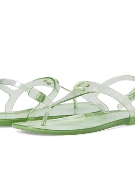 Coach Shoes - Sage Coach Natalee Jelly Flat Sandals
